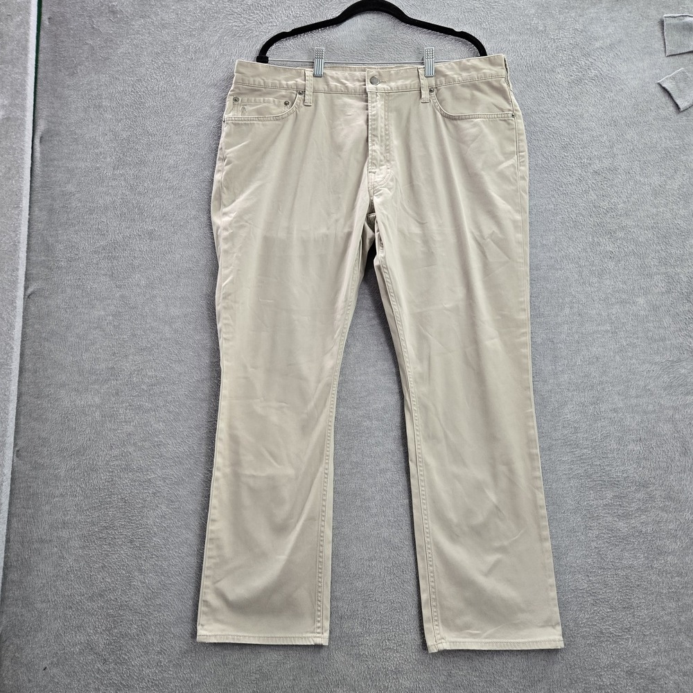 Polo Ralph Lauren Men Pants 38X30 Beige Chino Mid Rise Pockets‎ Cotton Adult